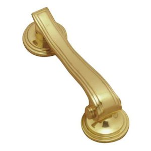 Door Vertical Knocker 150Mm Polished Brass 4093 Door Bells & Knockers