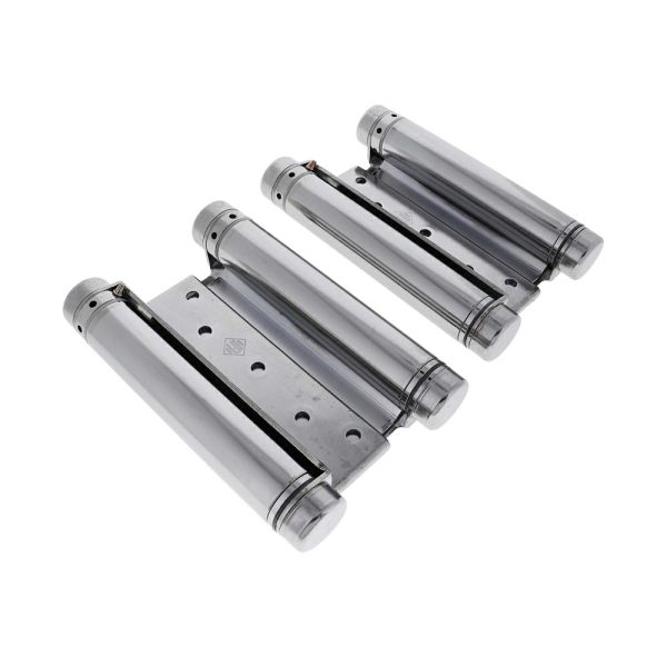 Double Action Spring Door Hinge 150Mm Polished Chrome 4150-153 Bathroom Hardware