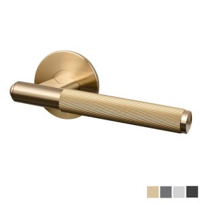 Dummy Fixed Door Handle Single-Sided Linear – Available In Various Finishes Door Handles & Knobs