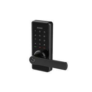 Ease S2 Smart Door Lever Entry Lock Black Sreeas2Gr9Bl Digital Locks