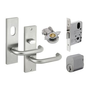 Entrance Door Pack 3572 Mortice Lock With Cylinder And Square End Plate Furniture Commercial Door Hardware