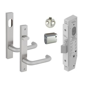 Entrance Kit Lockpack 30Mm Backset Keyed To Differ Stainless Steel Sb2312Kit04Sskd Door Handles & Knobs