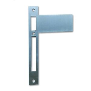 Extended Striker Plate Stainless Steel 85Mm 49840 Lock Accessories