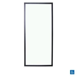 Framed Mirror 450X1000Mm Designer Black Ml771_5_Designer Locks & Accessories