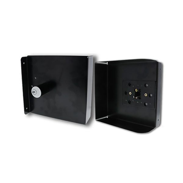 Gate Guard Cgl-1Bl Lock Security Box Black Black Door Hardware