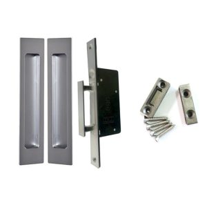 Halliday & Baillie Flush Pull Set 105Mm Satin Chrome Hb660, Hb604 & Hb665 Door Hardware