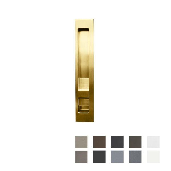 Halliday & Baillie Pivot 1650 Door Privacy Set Flush Pull With Snib And Indicator – Available In Varioius Finishes Bathroom Door Hardware