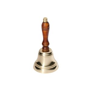 Hand Bell 160Mm Polished Brass 1294 Door Bells & Knockers