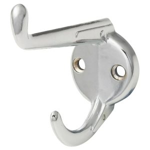 Hat & Coat Hook Polished Chrome Includes Screws L45Cpdp Door Hardware