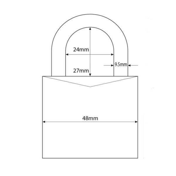 High Security Padlock Brass Keyed Alike 8350Nka1 Gate Hardware