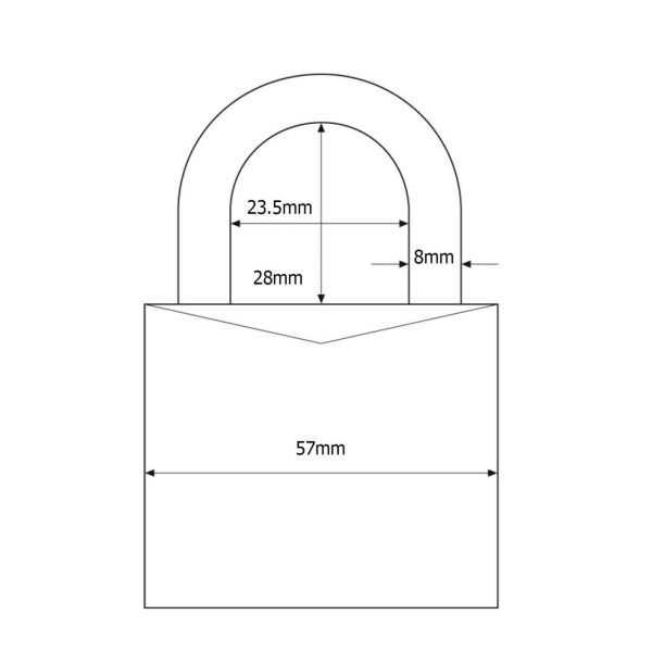 High Security Padlock Extreme Keyed To Differ 83Wp53Nkd Gate Hardware