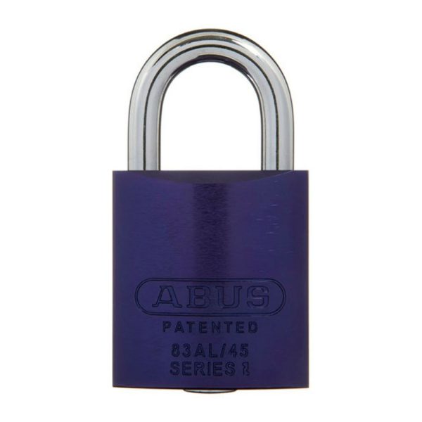 High Security Padlock Keyed To Differ Aluminium Purple 83Al45Npur Locks & Accessories