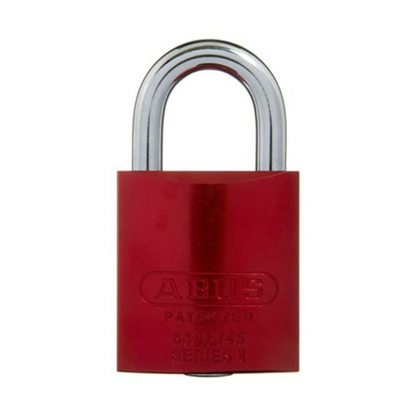 High Security Padlock Keyed To Differ Aluminium Red 83Al45Nredkd Locks & Accessories