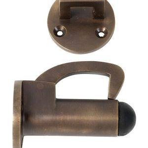 Hook Door Stop Antique Brass P70 D39Mm Td2352 Door Catches