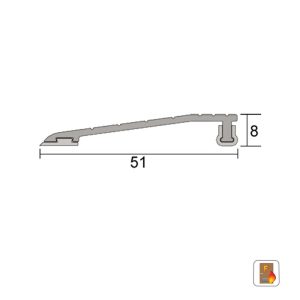 Is4080 Threshold Ramp – Available In Various Sizes Door Hardware