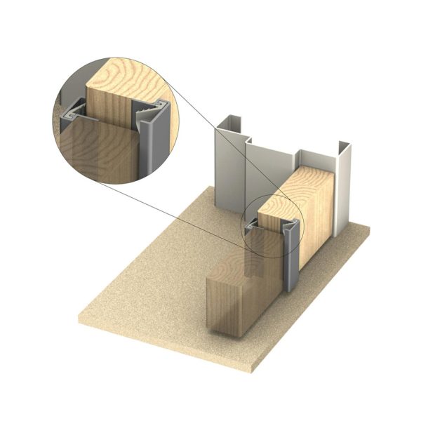 Is7060Si Astragal Door Seal – Available In Various Finishes And Sizes Door Hardware