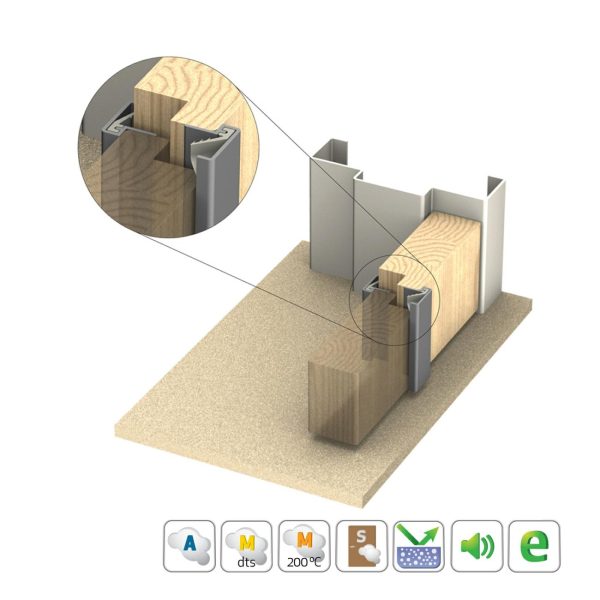 Is7060Si Astragal Door Seal – Available In Various Finishes And Sizes Door Hardware