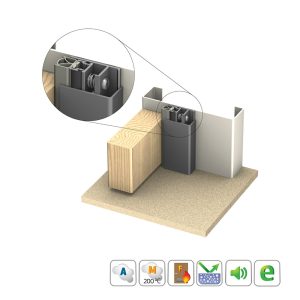 Is7090Si Adjustable Door Perimeter Seal – Available In Various Sizes Door Hardware