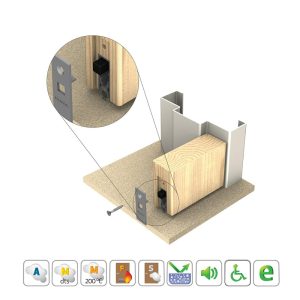 Is8010Si Concealed Automatic Door Bottom Seal – Available In Various Sizes Dda Disabled Compliant