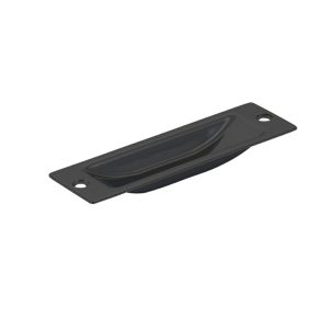 Jena Flush Pull Handle 114Mm Matt Black Fp75.Mbl.Fg Door Hardware