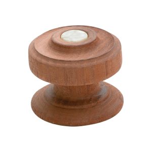 Ksc4 Cedar / Mahogany Woodscrew Button Knob 40Mm Cabinet Hardware