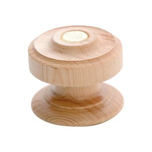 Ksp4 Pine Woodscrew Button Knob 40Mm Cabinet Hardware