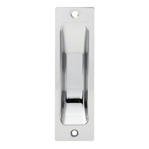 L611 Flush Pull 115Mm X 35Mm Polished Chrome For Sliding Doors L611Cpdp Cavity Sliding Door Hardware