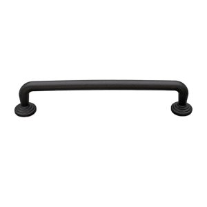 L863 Beeston Iron Handle 160Mm Iron Black L863160Bkir Cabinet Hardware