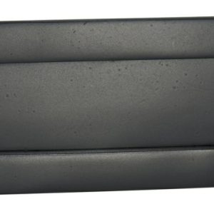 Letter Plate 300X100Mm Matt Black 1949 Letterboxes