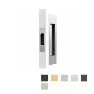 M’ Series Flush Pull Passage Set – Available In Various Finishes Cavity Sliding Door Hardware