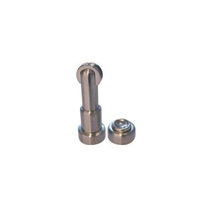 Magnetic Door Stop Round Adjustable 83-90Mm Satin Zinc Alloy 50018R Door Hardware