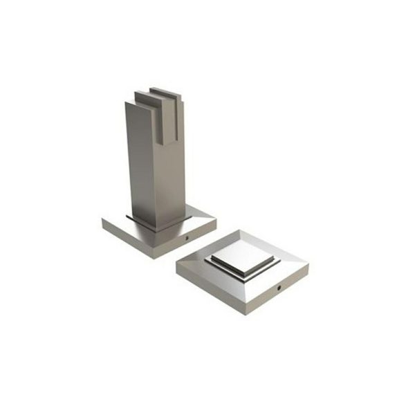 Magnetic Door Stop Square 81Mm Satin 50030 Door Hardware