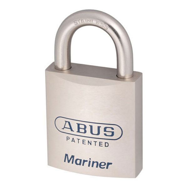 Mariner High Security Padlock Keyed To Differ Pearl Chrome 83Mar45Nkd Gate Hardware