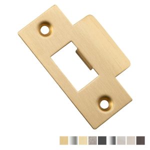 Metal Door Tube Latch Striker – Available In Various Finishes Door Hardware