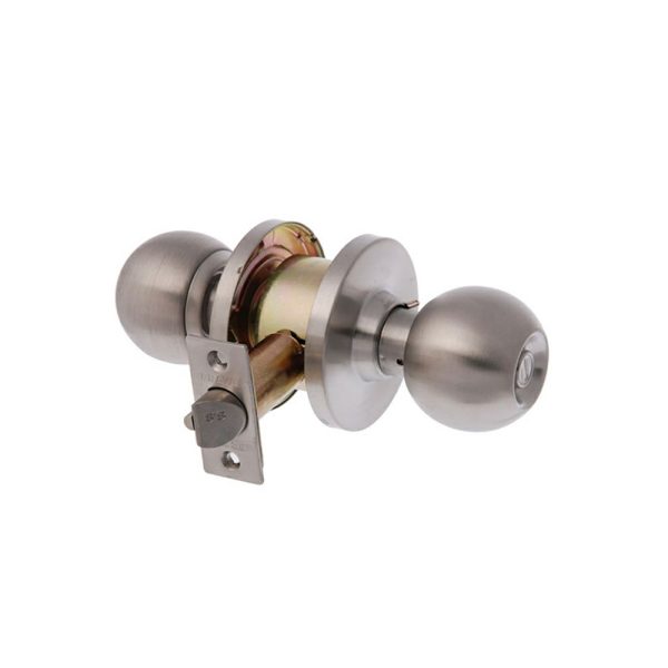 Metro Entrance Knob Set Fire Rated 70Mm Backset Keyed To Differ Ea3000Ss70 Locks & Accessories