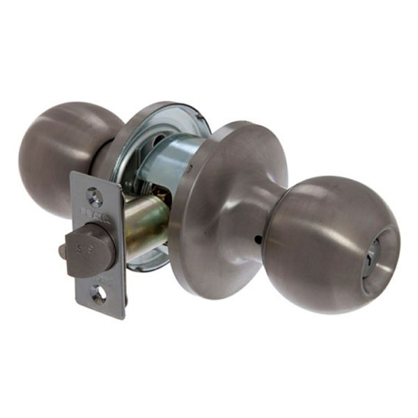 Metro Entrance Knob Set Fire Rated Adjustable Tiebolt 60-70Mm Backset Ra3000Ss Knob Sets