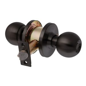 Metro Knob Entrance Set 70Mm Keyed To Differ Matt Black Ea3000Mb70 Knob Sets