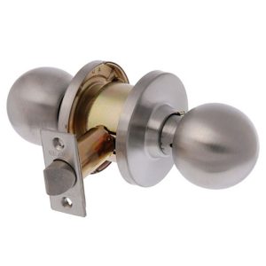 Metro Passage Knob Set Fire Rated 60Mm Satin Stainless Steel Ea3082Ss60 Knob Sets