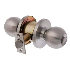 Metro Privacy Knob Set Fire Rated 70Mm Satin Stainless Steel Ea3030Ss70 Knob Sets