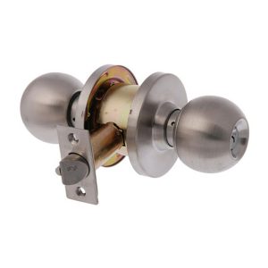 Metro Storeroom Door Knob Set Fire Rated 70Mm Keyed To Differ Ea3062Ss70 Knob Sets