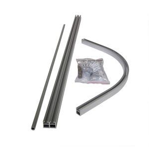 Modular L Bend Shower Curtain Track System 1600X1600Mm Sct_Mod1600X1600Mm Bathroom Accessories