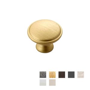 Nostalgia Century Cabinet Round Knob – Available In Various Finishes Cabinet Hardware