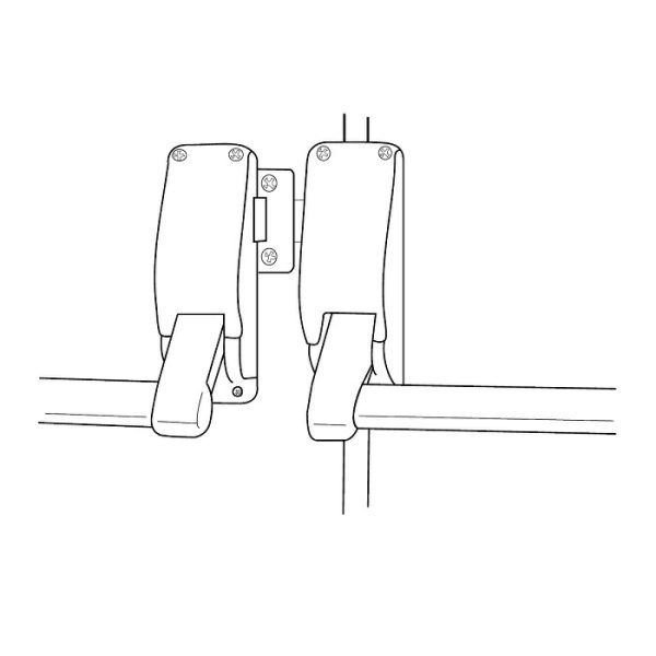 Panic Bolt B377E/Se Double Door Selector B4000/305/Ss Fire Rated Door Hardware