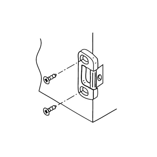 Panic Bolt B377E/Se Double Door Selector B4000/305/Ss Fire Rated Door Hardware