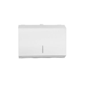 Paper Towel Dispenser Concealed Fix 210X282X104Mm White Powder Coat Ml726W Bathroom Accessories