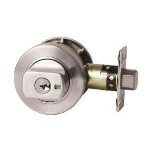 Paradigm Double Cylinder Deadbolt Round Brushed Satin Chrome 005/B1Lscdp Deadlocks & Night Latches