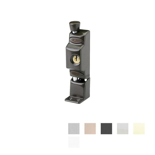 Patio Bolt Sliding Door Lock – Available In Various Finishes Door Hardware