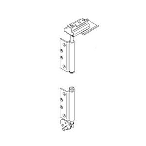 Pivot Set Bottom Jamb Fix Non Morticed Satin Stainless Steel Bws1F-75Hss Bifold & Sliding Door Hardware