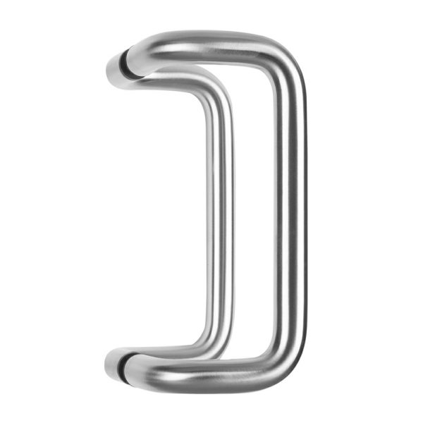 Pull Handle Offset Back To Back 150Mm Satin Stainless Steel Phob150.16Ss Door Hardware