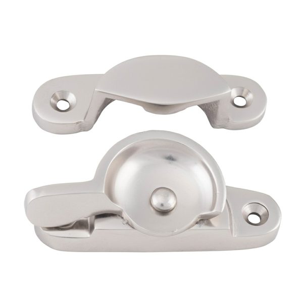 Restocking Soon: Eta Early October – Classic Sash Fastener Satin Nickel 6587 Door Fasteners